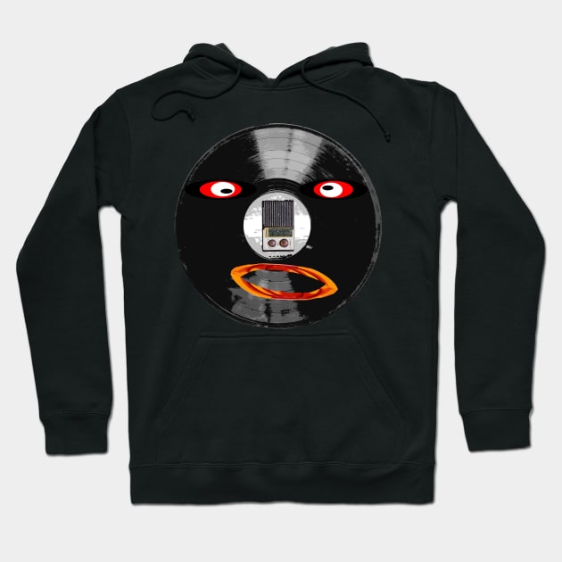 the crazy vinyl Hoodie by rickylabellevie